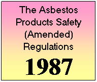 History of Asbestos Law & Regulations 14