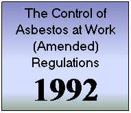 History of Asbestos Law & Regulations 18