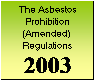 History of Asbestos Law & Regulations 24