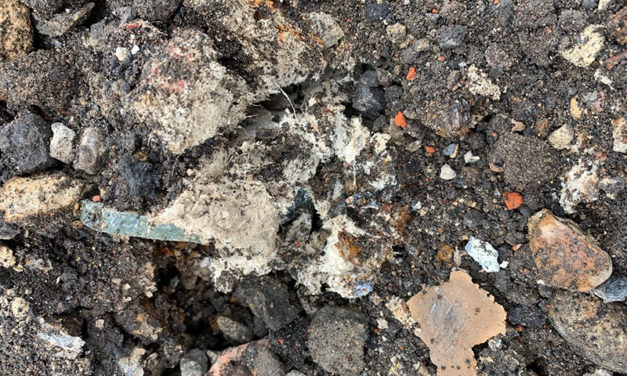 How to identify asbestos in soil and contaminated land