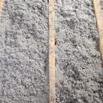 How do I manage asbestos in insulation during an energy-efficient retrofit?