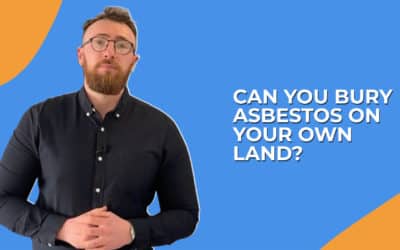 Can I Bury Asbestos On My Own Land?
