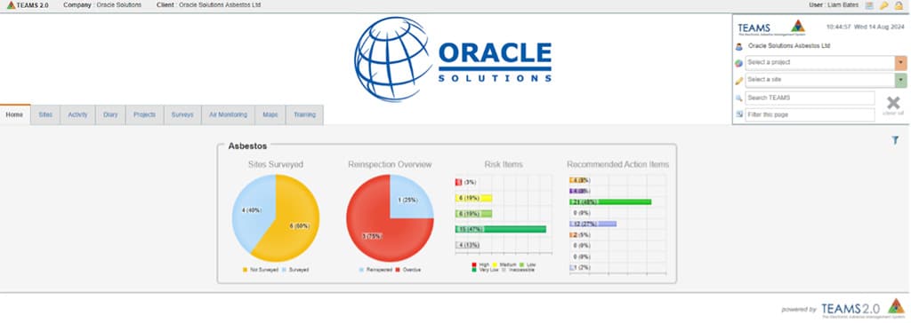 Asbestos Data Management Portal